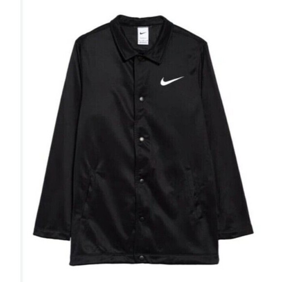 Kids' Nike Therma- Fit Snap-Up Jacket Boys Size Large Black NEW $60 - Picture 2 of 7